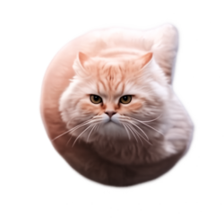 Flying Spinning Cat